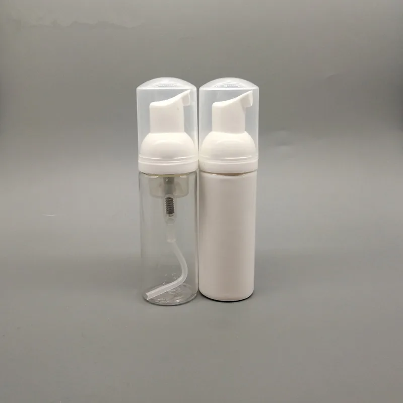 Confezione da 18 bottiglie con pompa in plastica per dispenser di schiuma da 50 ml, sapone vuoto portatile, bottiglia riutilizzabile per l'imballaggio di cosmetici per la pulizia da viaggio