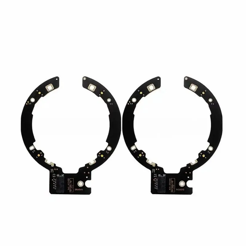 A58X-2Pcs Four-Eye Daytime Running Lights Chip LED Angel Eye Source Light PCB Panel For 15-17 Cayenne Macan 15-17