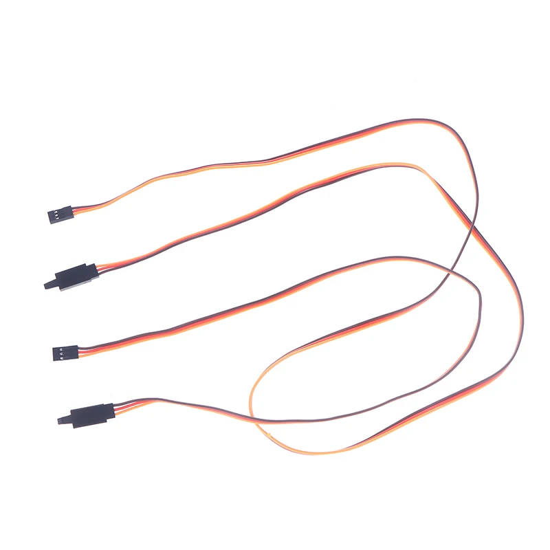 10Pcs 10-100CM Extension Lead Wire Cable Anti-Loose 60 Core Servo For RC JR Male To Female Model Aircraft Adapter Cable view 4