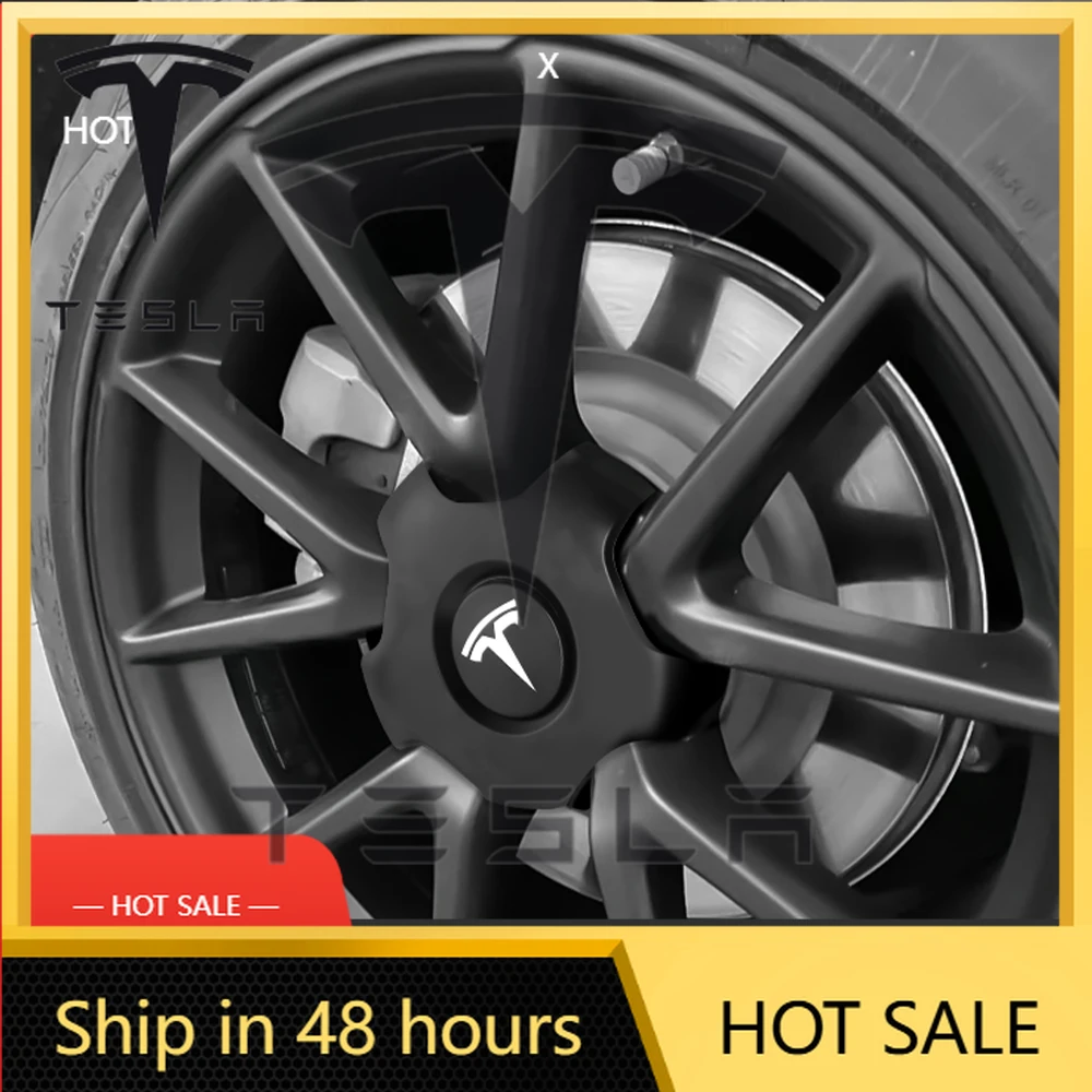 

Наклейки на колесные диски для Tesla 3, X, S, Y, 4 шт., 180 мм, оригинальные декоративные накладки на центральные части колес, ABS, 2025 год, хит продаж