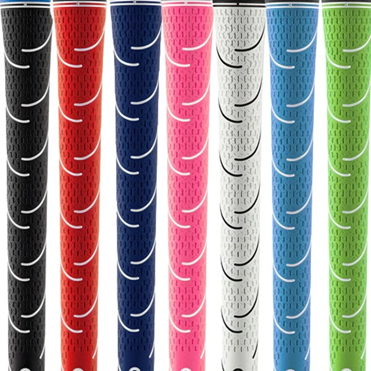 13PCS Golf Grips GP Soft Rubber Golf Club Grips Standard 7 Colors Golf Accessories