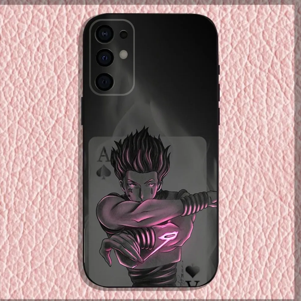 Anime H-Hisoka M-Morow Phone Case For Samsung S25,S24,S21,S22,S23,S30,Ultra,S20,Plus,Fe,Lite,Note,10,9,5G Black Cover