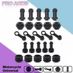 Motorcycle Scooter Brake Upper and Lower Pump Caliper Shock Absorber Sleeve Dust Cover Rubber Disc Brake Pump Waterproof Cap