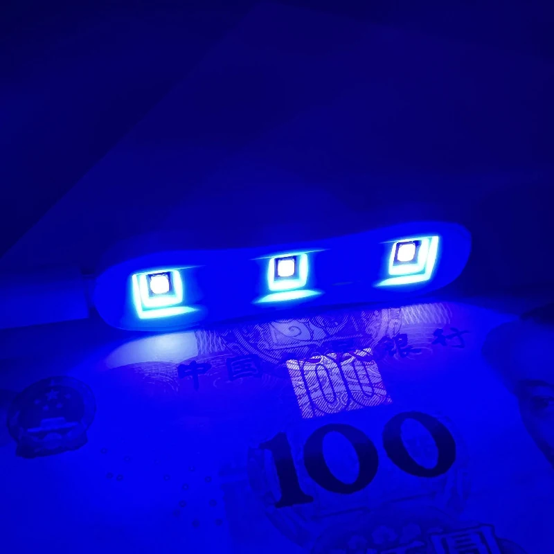 Lampada polimerizzante per riparazione vetro auto Mini colla polimerizzante in resina Lampada UV Set di illuminazione Strumento Strumenti di riparazione per crepe di vetro del parabrezza anteriore dell'auto