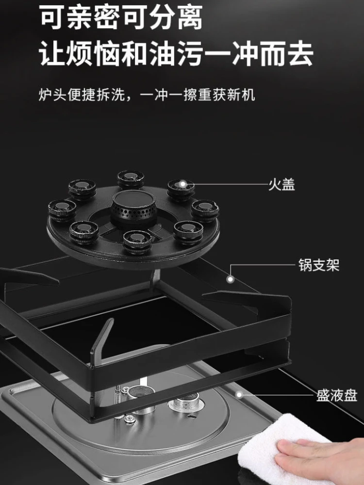 Chigo Bếp Gas Bàn Bếp Bếp Xây Dựng-Trong Nhà Bếp Đôi Dual-Bếp Nóng Bếp Mặt Bếp Điện nhà Âm Hàng Đầu