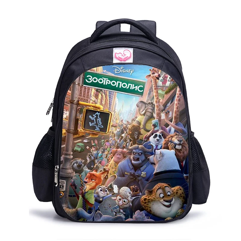 ズートピア 2 バックパック漫画少年少女ブックバッグ小学校整形外科子供用防水ランドセル素敵な Mochilas