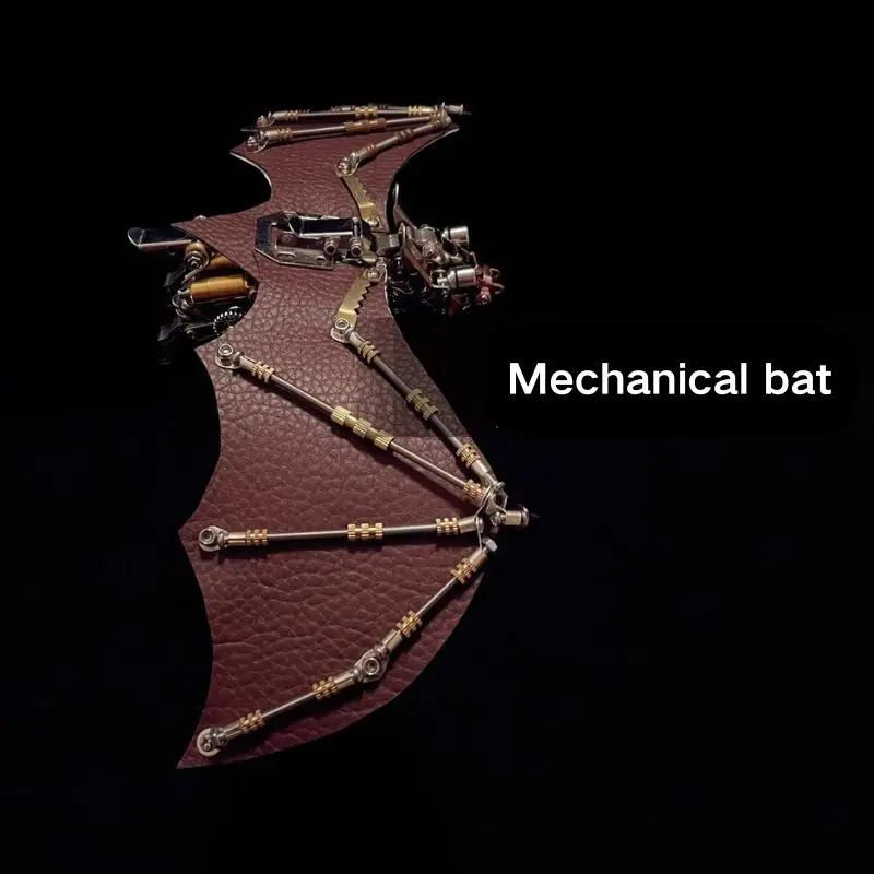 

3D three-dimensional metal assembly mechanical bat model difficult adult handmade boyfriend holiday gift toy