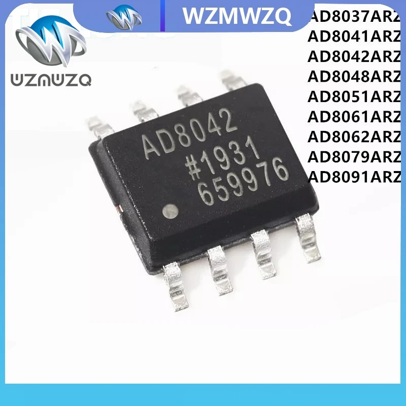 5 قطعة AD8037ARZ SOP-8 AD8041ARZ 8041A AD8042ARZ AD8042 AD8048ARZ AD8051ARZ 8051A AD8061ARZ 8061A AD8062ARZ AD8079ARZ AD8091ARZ