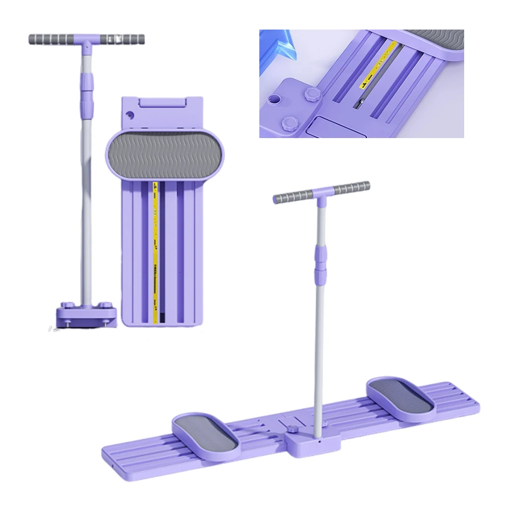 Non Slip Simulated Ski Trainer Foldable Ski Trainer Pelvic Floor Muscle Exercise Equipment for Women Postpartum Recovery