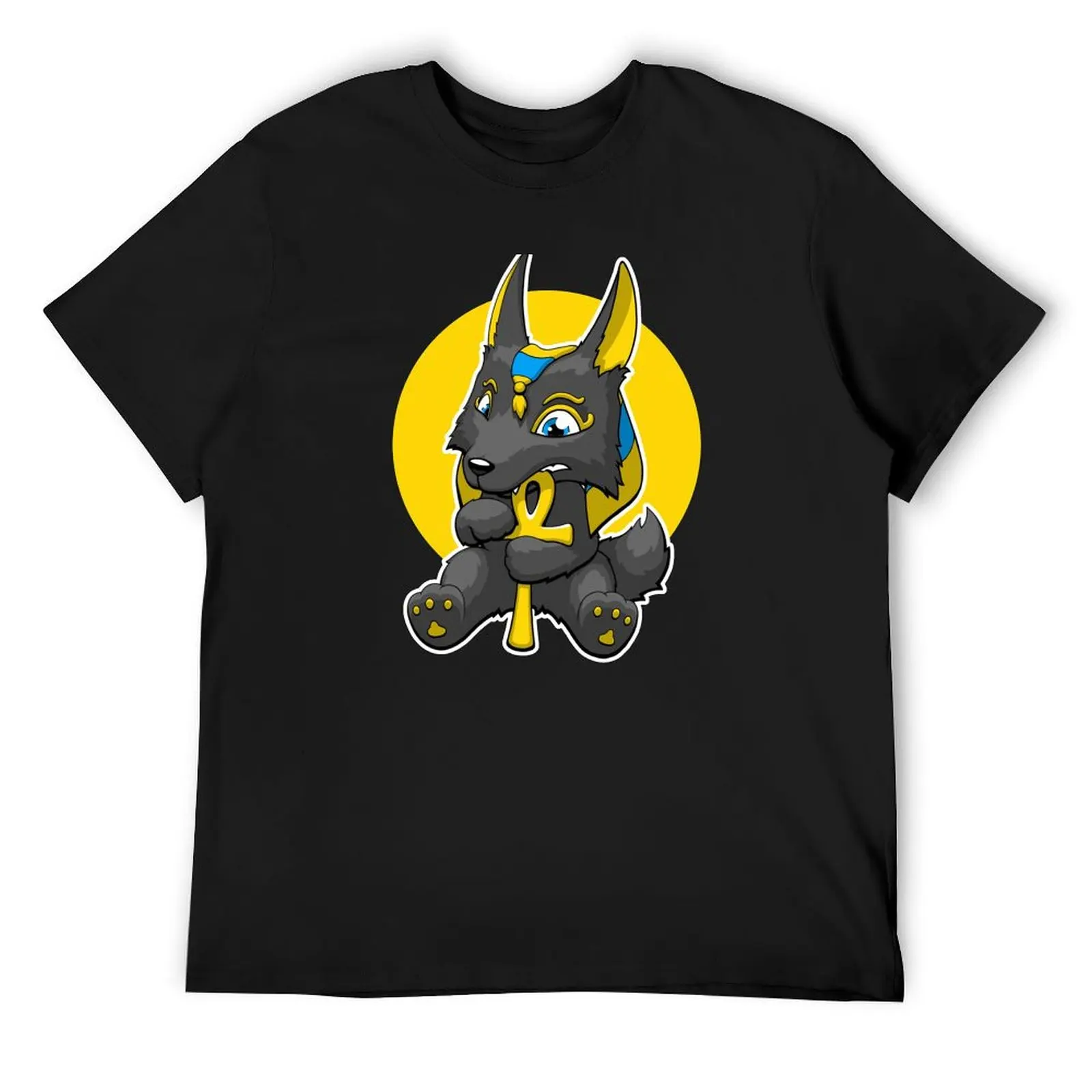 Anubis T-Shirt vintage anime shirt for a boy workout shirts for men