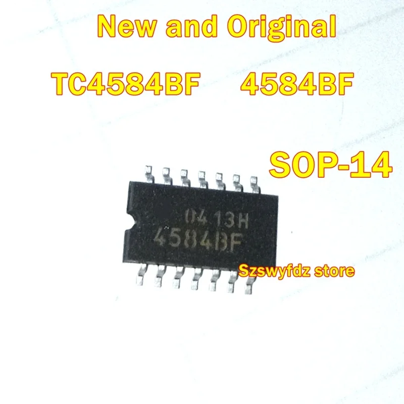 

5pcs to 100pcs TC4584BF 4584BF SOP-14 New and Original HEX SCHMMIT TRIGGER