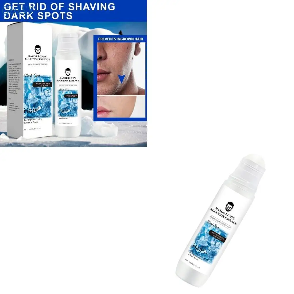 

100 мл средство от бритв для мужчин, шариковое средство после бритья, уменьшающее покраснение, средство для лечения вросших T4MB