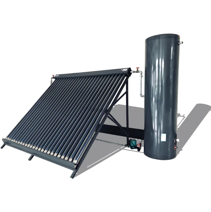 Split Hot Water Storage Tank Solar Vacuum Tube Water Heater with Magnesium Anode Rod