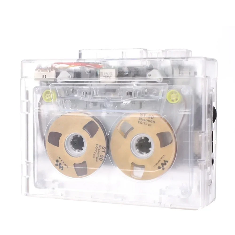 New Portable Cassette Tape Player Hifi USB Cassette Tape to MP3 Converter into PC FM Radio Cassette Player Recorder With Speaker