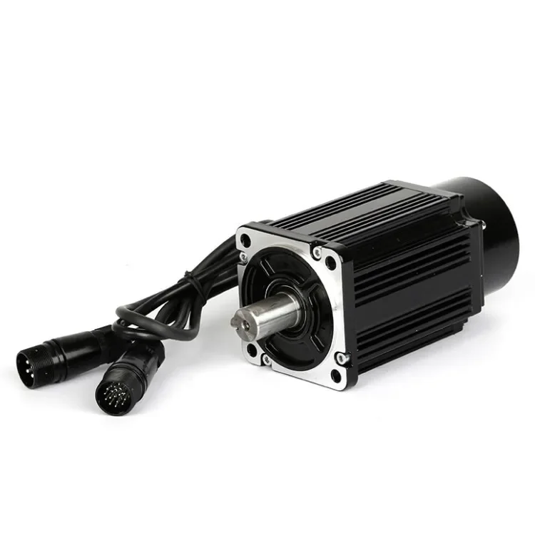 220V 750W 2.39N.m 3000RPM 80ST-M02430 Single Phase AC Electric Motor With A1-SVD Driver