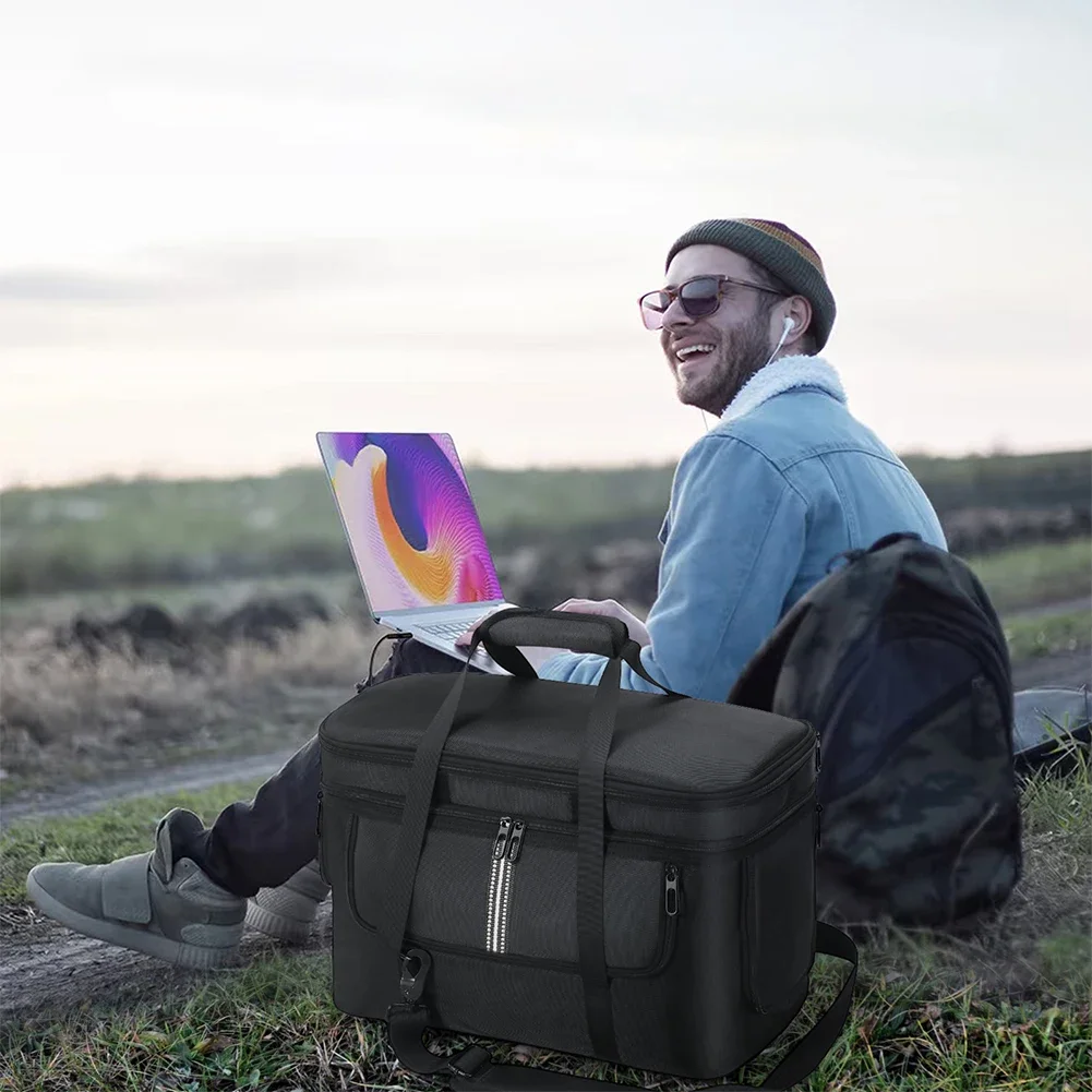 

Чехол для переноски портативной электростанции DJI Power 1000, дорожная сумка для переноски с защитой от падения, плечевым ремнем и ручкой