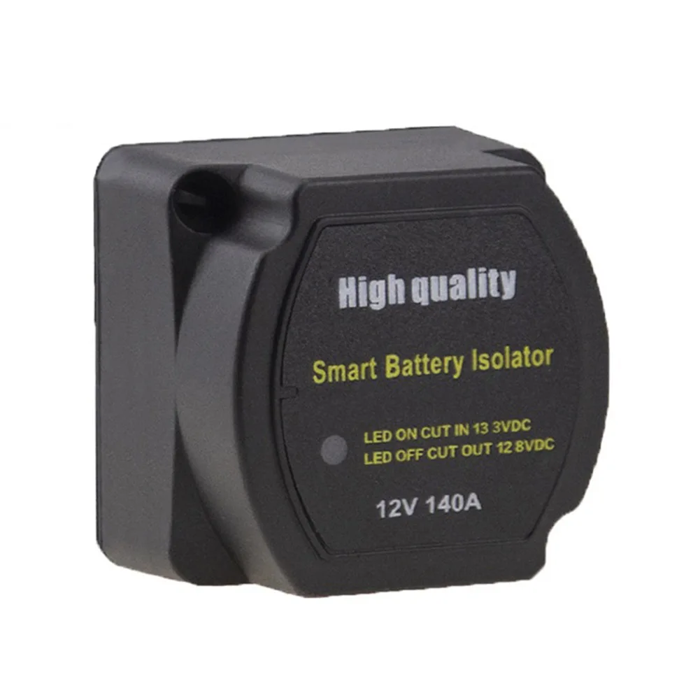 

12V Dual Battery Isolator Sensitive 140 Amp Battery Switch for Cars RVs Yachts ATVs