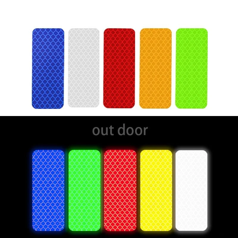 10 шт./набор, светоотражающие наклейки на автомобиль