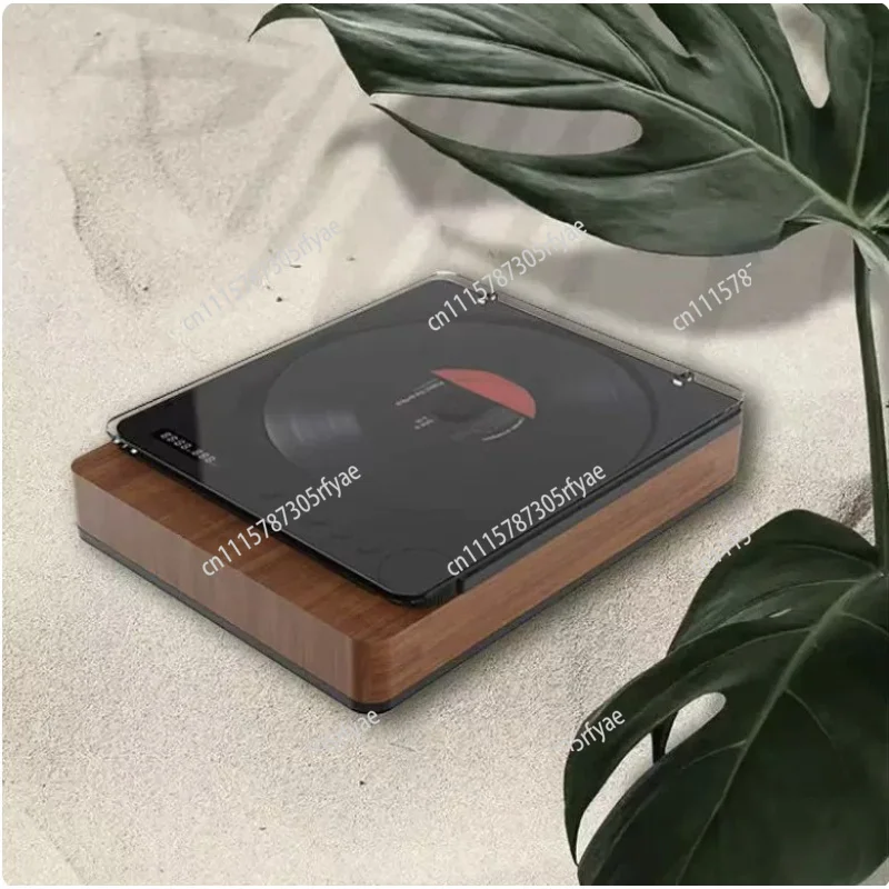 Hi-Fi CD Player Bluetooth Optical Output Lossless Decoding USB Aux Vintage Audio System Stereo Music Player with Remote Control
