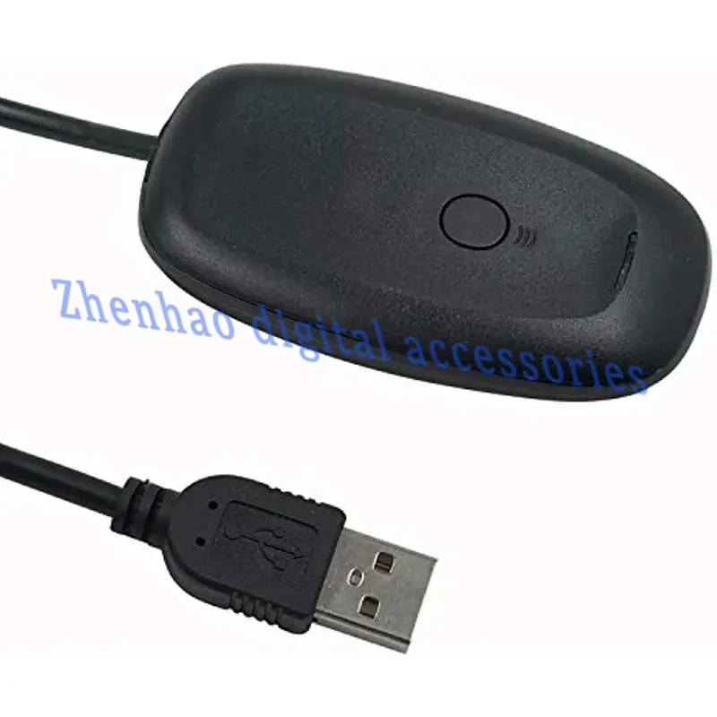 Black Color Wireless Gaming Receiver USB Controller Gamepad Converter PC Adapter For Xbox 360 For Xbox360 Windows XP/7/8/10