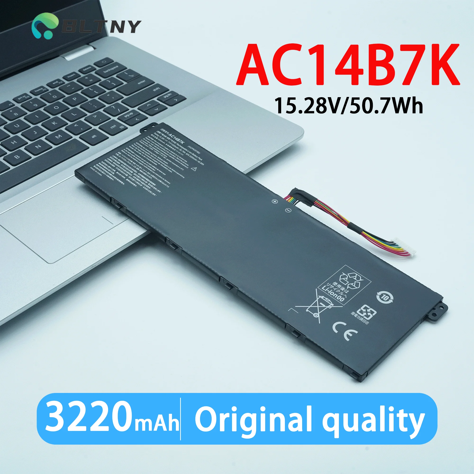 AC14B7K Laptop Battery for Acer Nitro 5 AN515-42 Swift SF314-52 SF314-52-536Y SF314-52-573L for Acer Spin 5 SP515-51GN Series