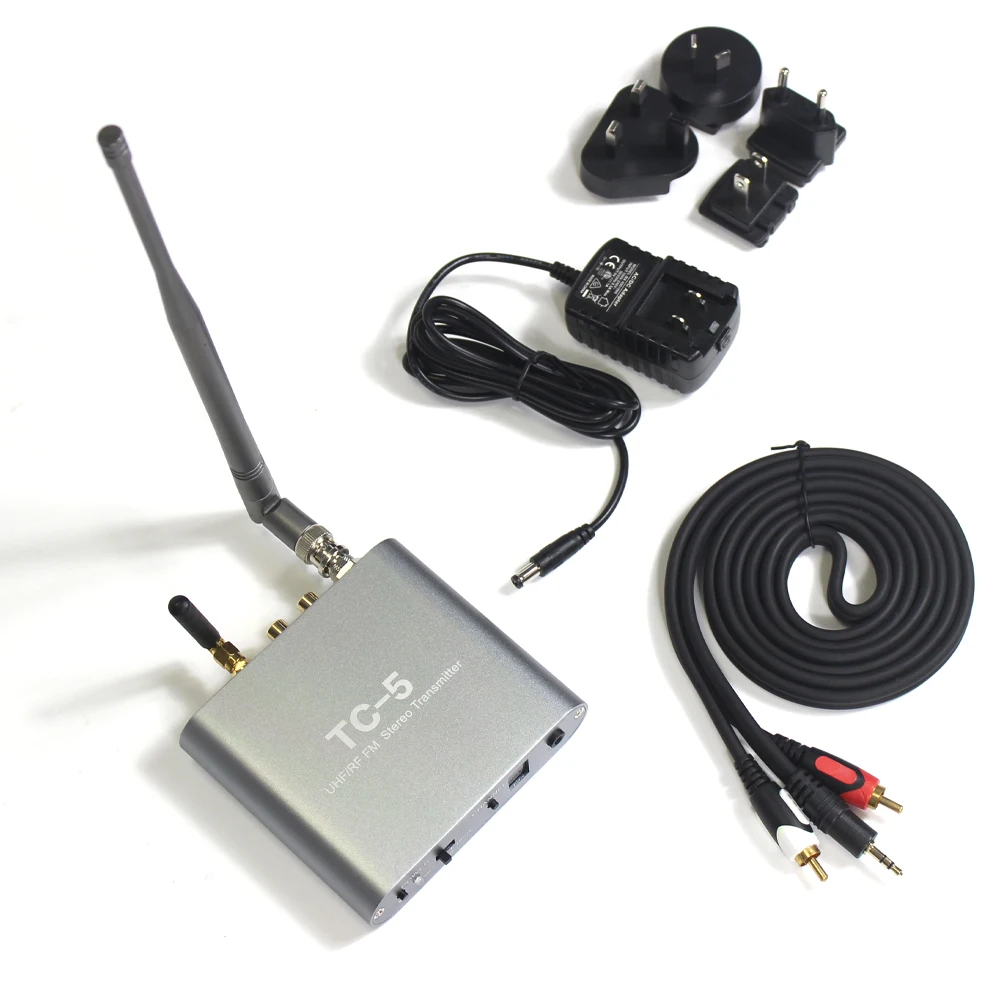 

TC-5 Pro Type C Input Switch 3 and More Channels 500M Dj Foldable Wireless Stereo Silent Disco Headphone and Transmitter