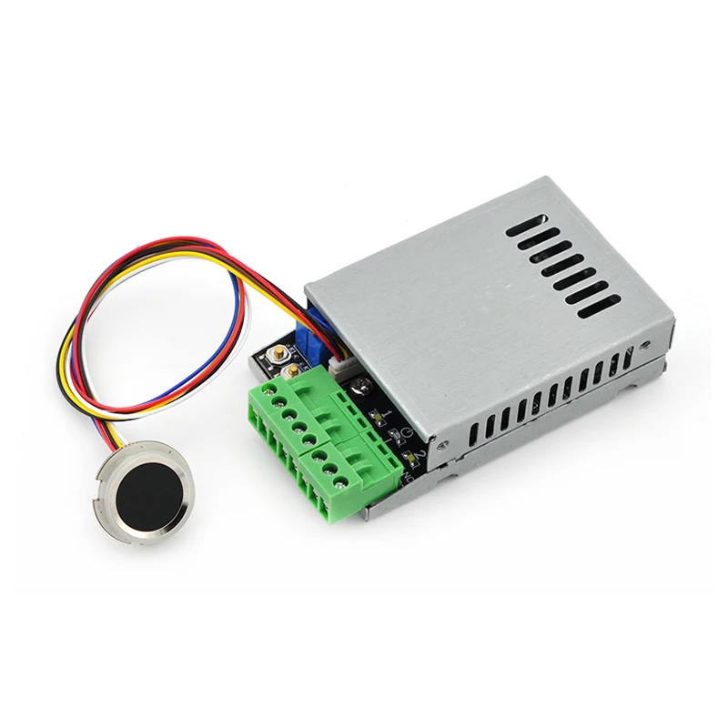 

K220 Administrator/User Fingerprint Control Board DC10-24V Two Relay 0.5s-60s Normally Open Relay +R502-A Fingerprint Module