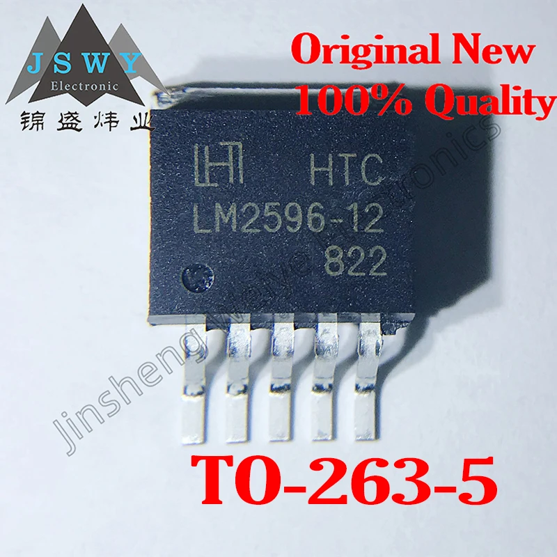 

(5/20pcs) LM2596R-12 TO-263-5 LM2596R12/12V Step-Down Switching Regulator Chip/New Original Stock Electronics