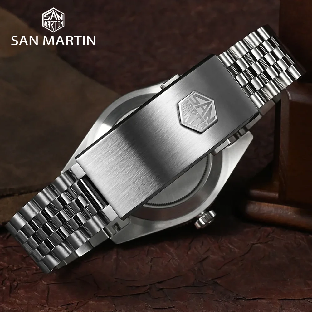 Saint Martin Original 3D Waffle Dial New 40mm Dive Automatic Watch NH35 Men Mechanical Watch  Sapphire Waterproof 200m Luminous