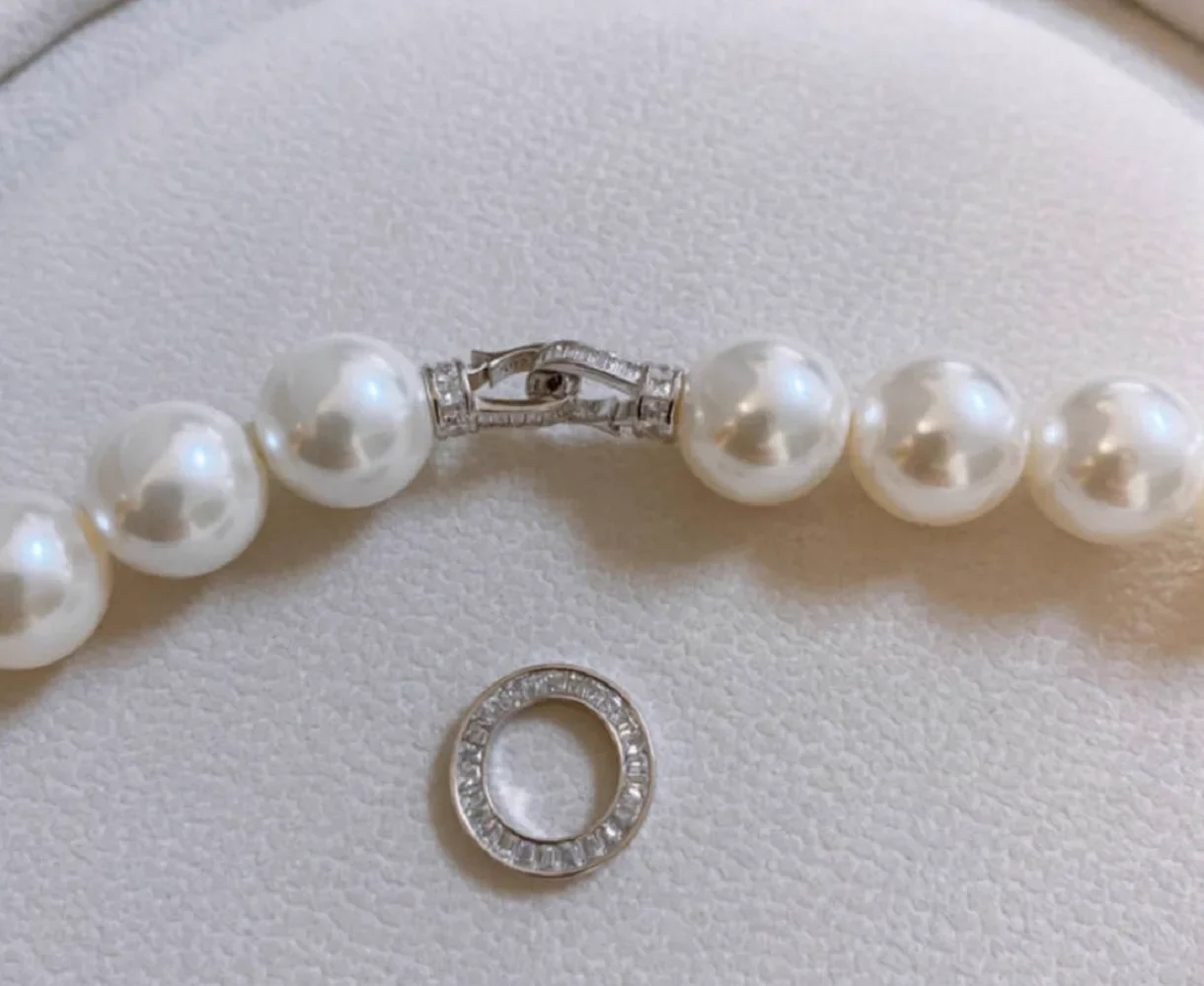 رائع AAAA + 9-10 مللي متر 10-11 مللي متر جولة الطبيعية أكويا الأبيض اللؤلؤ الطبيعي قلادة 18 بوصة + نفس مجموعة القرط ، 925s