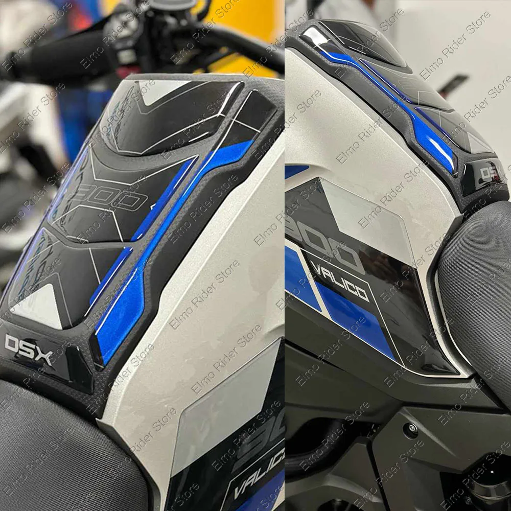 Autocollant de protection en résine 3D pour moto, accessoires précieux pour Tyge Valico 900DSX 900DSX 2024