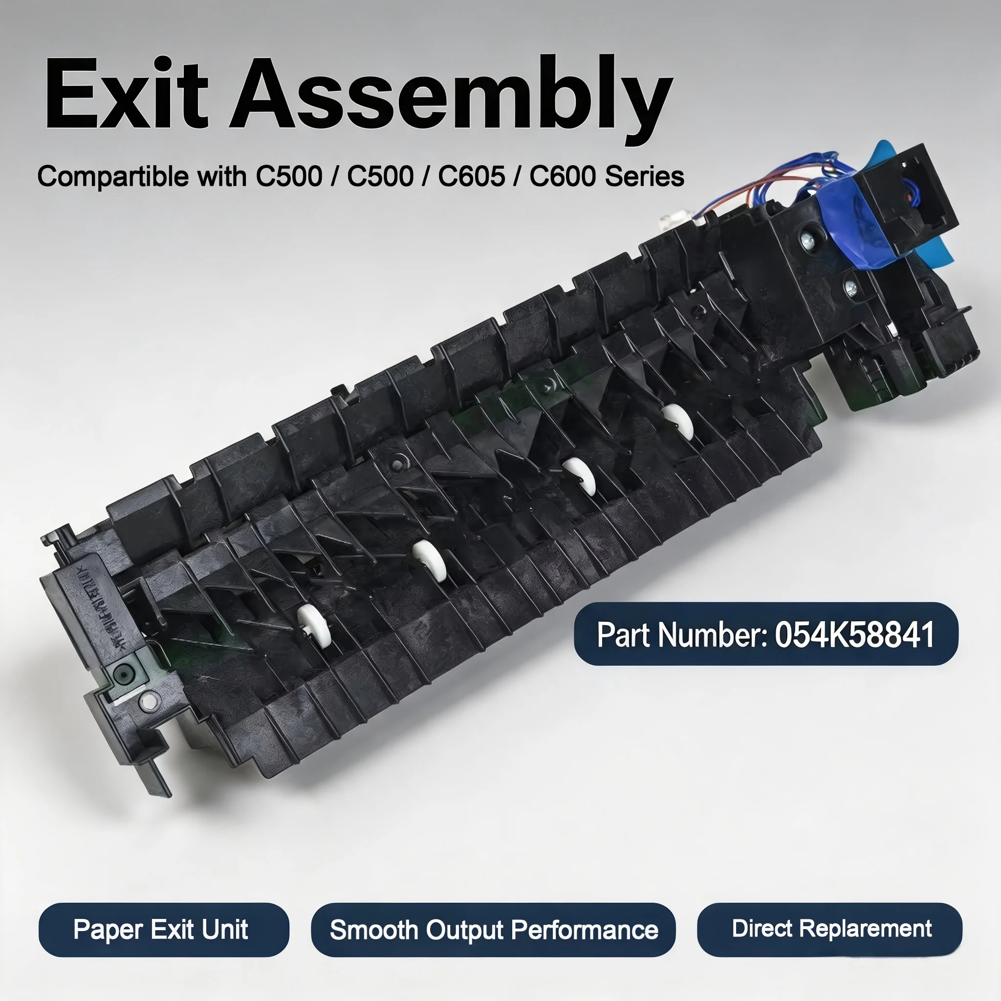 054K58841 Original Exit Assembly for Xerox Versalink C500 C505 C600 C605 MFP Printer 054K58741 Pinch Roller Unit