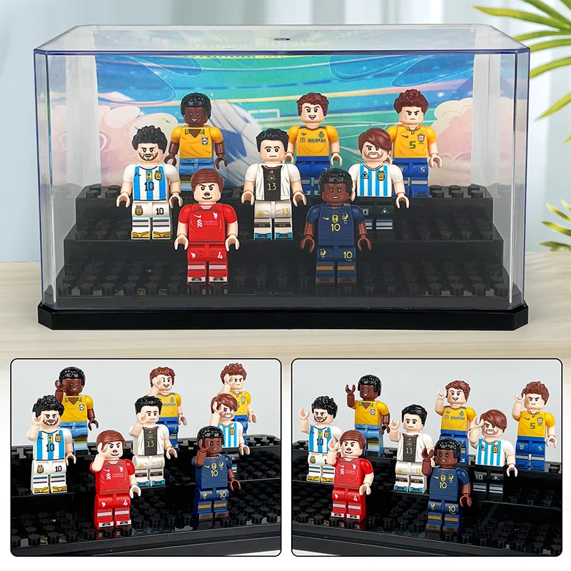 

Dustproof Acrylic Display Container Box Dustproof Clear Case for Building Block Collections & Toy Models