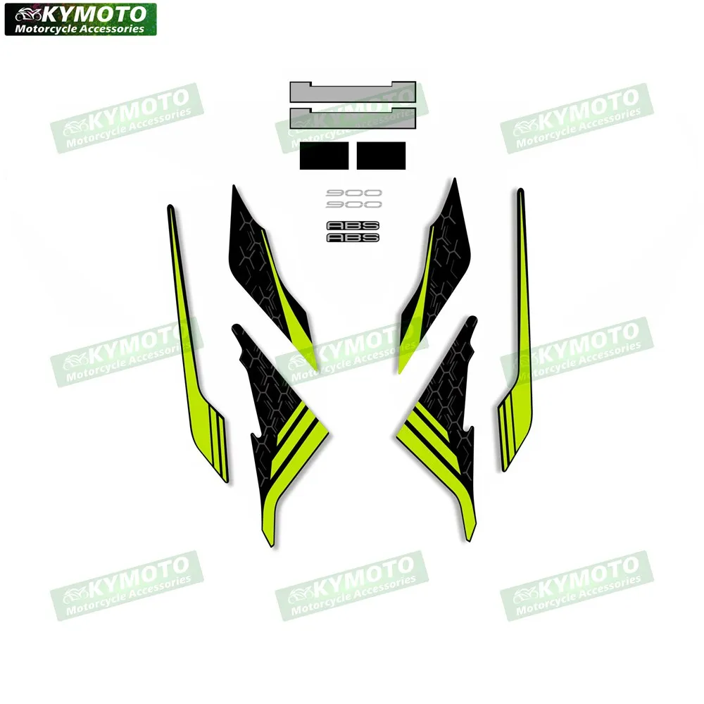 For Z900 Z900SE Z900F 2022 2023 Motorcycle Accessories Sticker Fairing Decal Full Car Kit Reflective Decoration