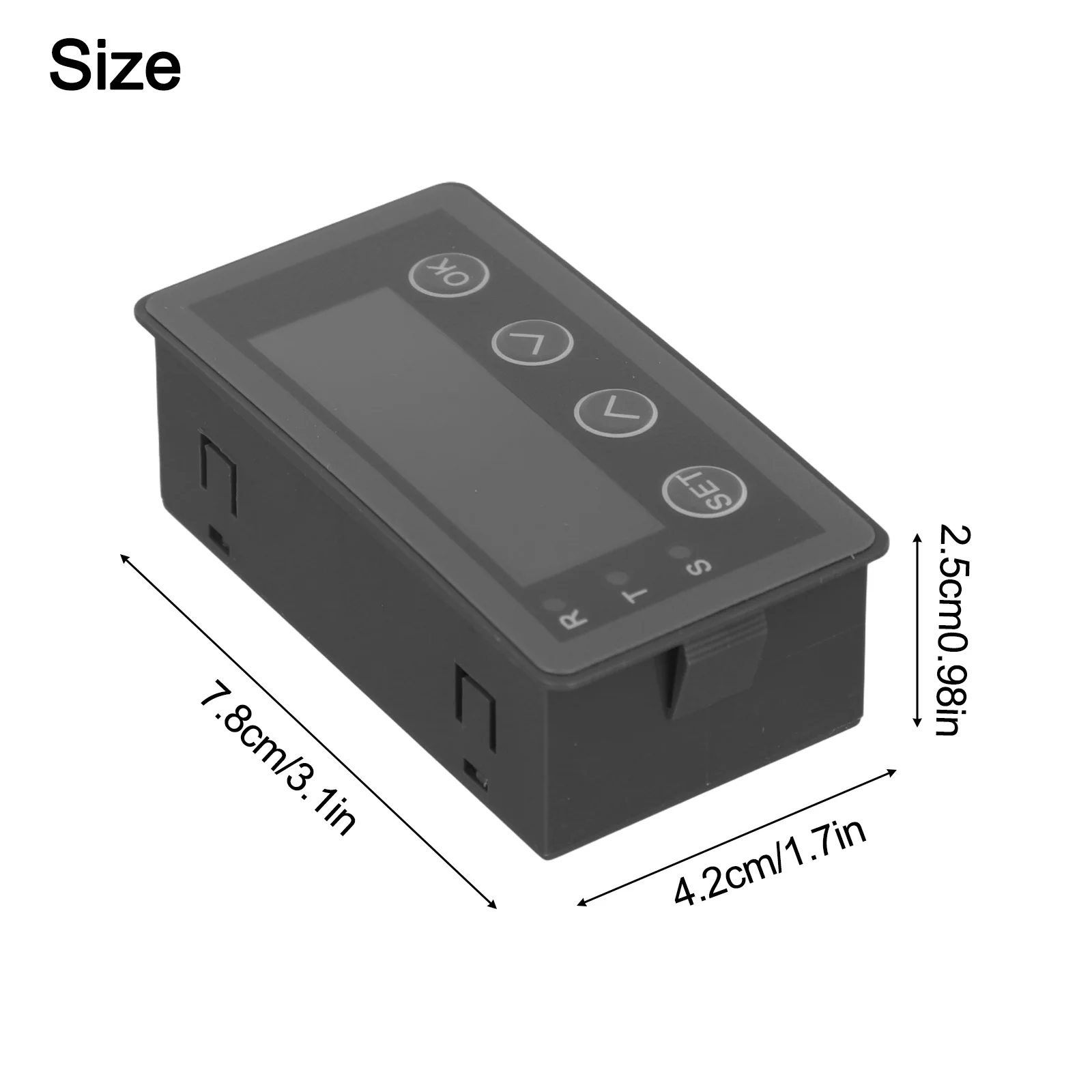RS485 Digital Display Table for Analog Signals 0 10V 0 20mA 4 20mA Input Supporting Multi Location Monitoring Applications