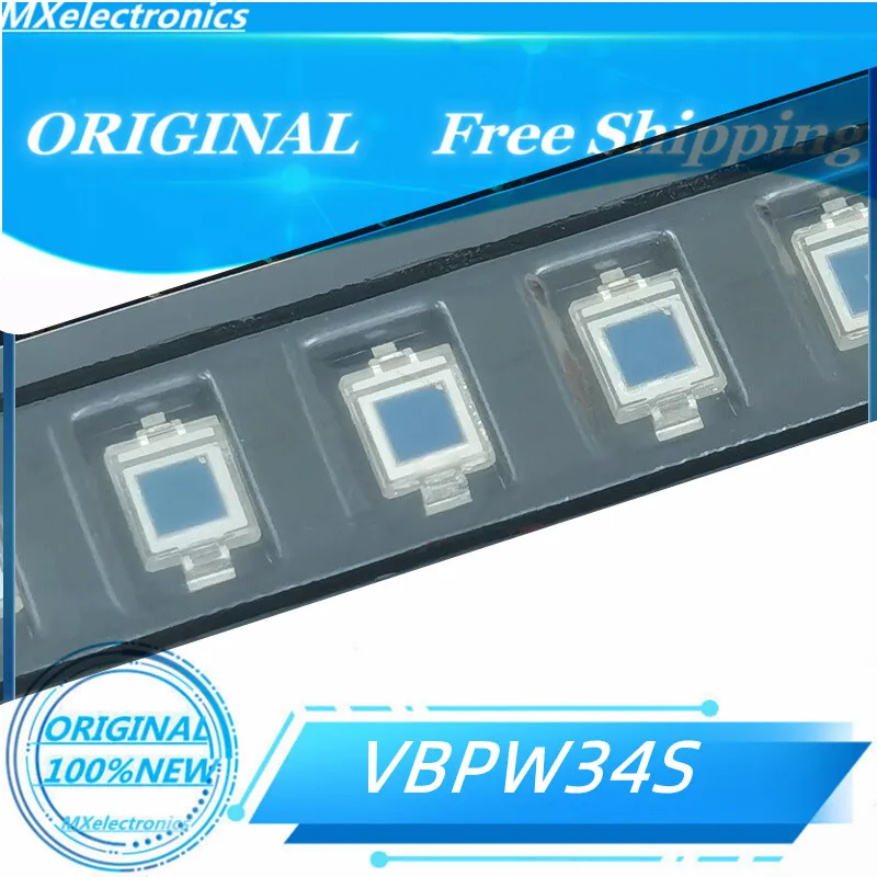 

50PCS~500PCS/LOT100% New original VBPW34S BPW34S Silicon PIN Photodiode Optical Detectors and Sensors