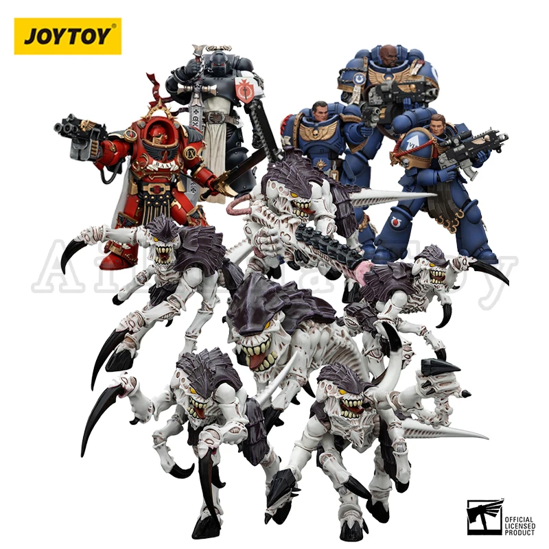 JOYTOY 1/18 Action Figures 40K The Horus Heresy Warmaster Horus Tyranids Blood Angels Sanguinius Anime Model