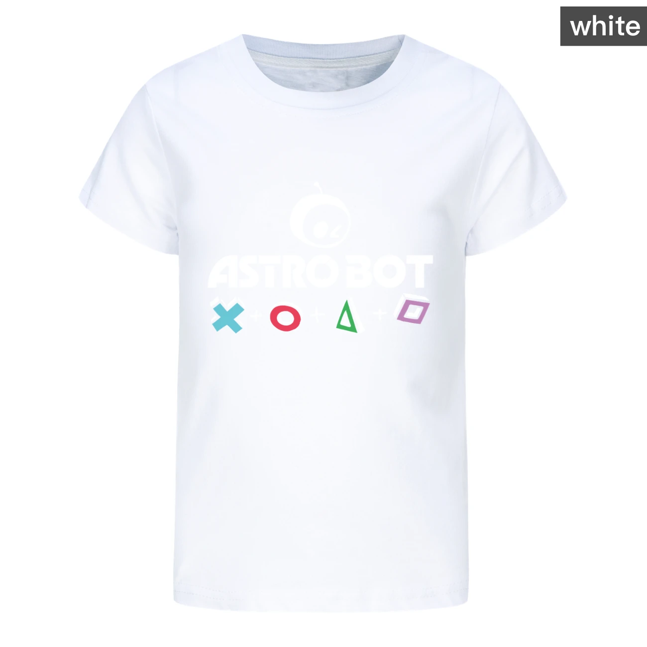 Camisetas Astro Bot T 셔츠 어린이 공포 게임 Astrobot T-셔츠 유아 소녀 반팔 탑 소년 만화 의류 아동 셔츠