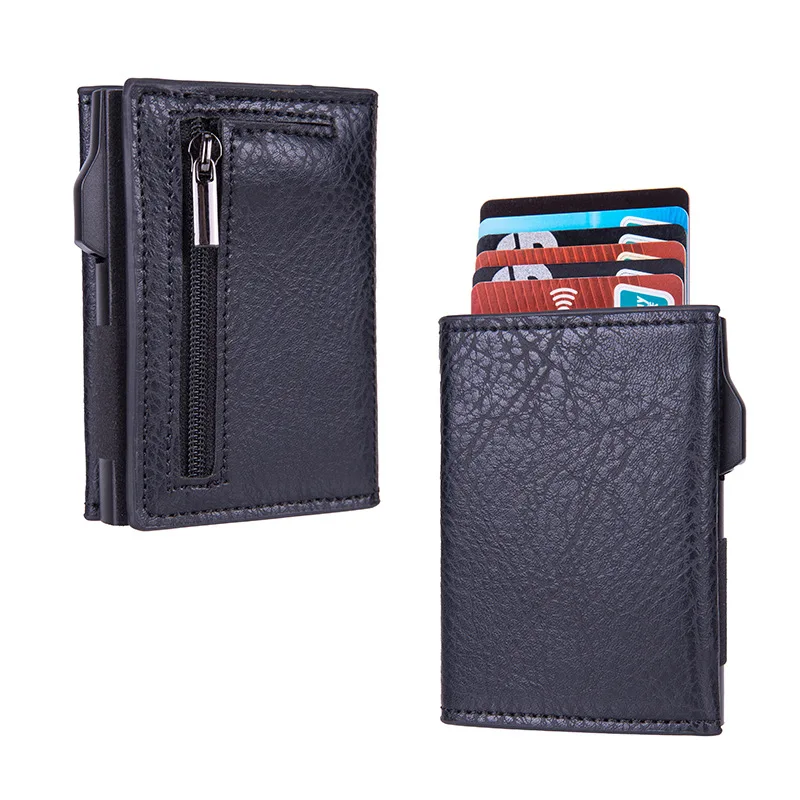 

Slim Mini Wallet Small Money Bag Male Purses Carbon Fiber Credit Card Holder Wallets Men Brand Cheap items