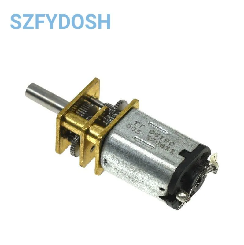 DC3V-6V N20 Mini Micro Metal Gear Motor With Gearwheel DC Motors