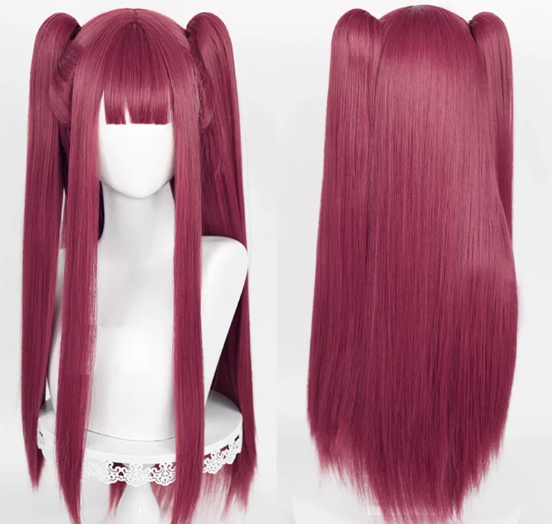 (GL46) أنيمي Kigurumi تأثيري قناع لوليتا كروسدرينج BJD قناع اليابان الكرتون بلدي اللباس حبيبي تأثيري خصلات الشعر المستعار #3