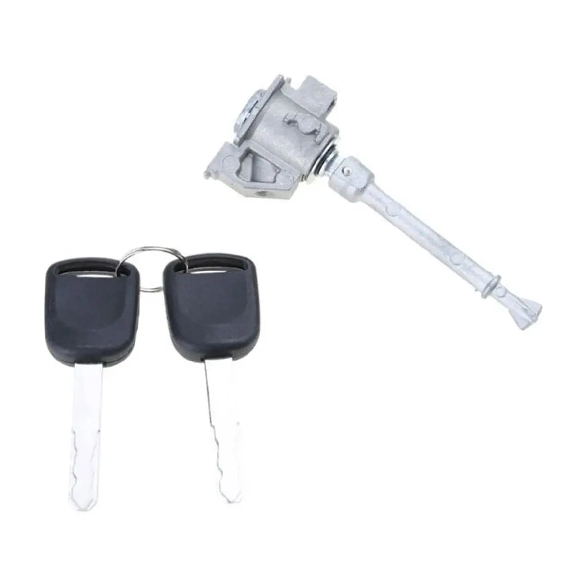 B09A Front Left Driver Side Door Lock Cylinder with 2 Keys for Honda Civic 2016-2021 04921-TBA-A01 04921TBAA01