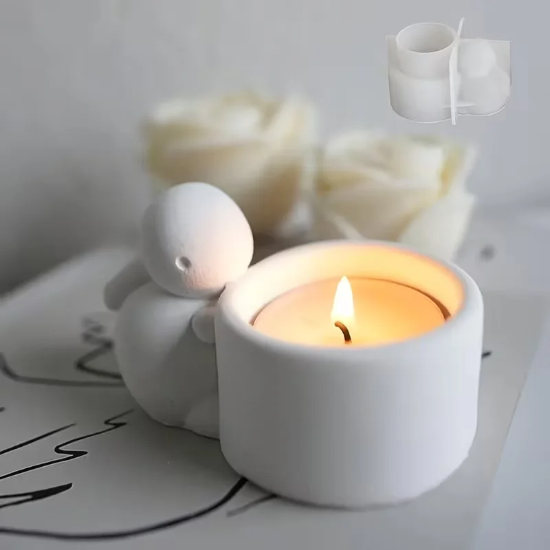 

Bunny Candy Mold Easter Silicone Bunny Chocolate Mold Silicone Candle Mould 3d Rabbit Mould Cute Easter Bunny Decorations For