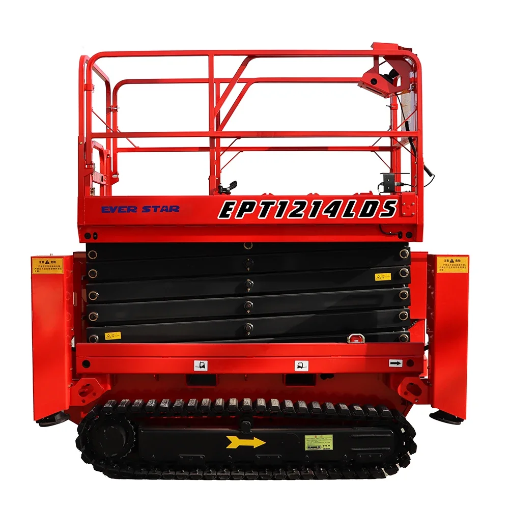 Electric Scissor Lift 4-18m Aerial Skylift 6m 8m 10m 12m 14m Mobile Lifter Scaffolding Electric Hydraulic Scissor Lift