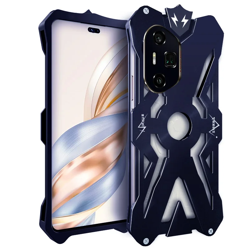 For Huawei Honor 30 Pro New Luxury Full-body Aluminum Metal Cover Honor 20 Pro 90 100 200 300 Ultra Heavy Duty Shockproof