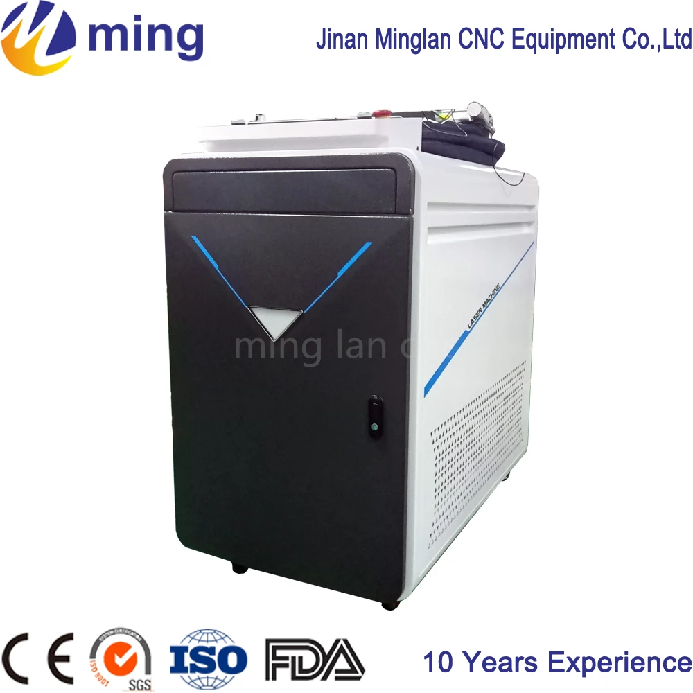 

High Quality 1kw 1.5kw 2kw Handheld Fiber Laser Welding Machine/ Laser Cleaning Machine