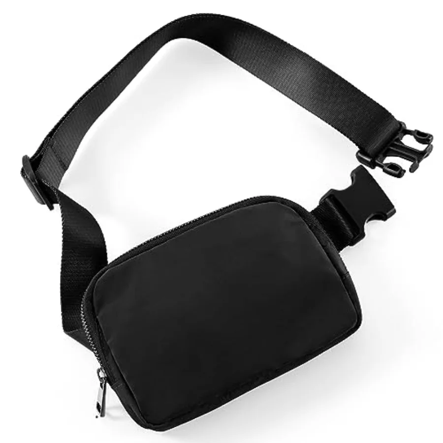 

Unisex Mini Belt Bag with Adjustable Strap Small Fanny Pack for Workout Running Traveling Hiking