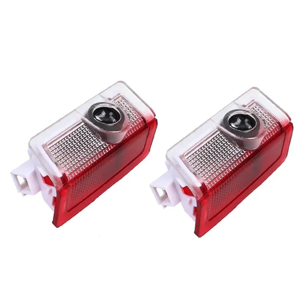 2X لمرسيدس بنز W212 W205 W176 W177 W246 W213 W166 X253 LED باب السيارة شعار العارض شبح الظل ترحيب أضواء اكسسوارات #1