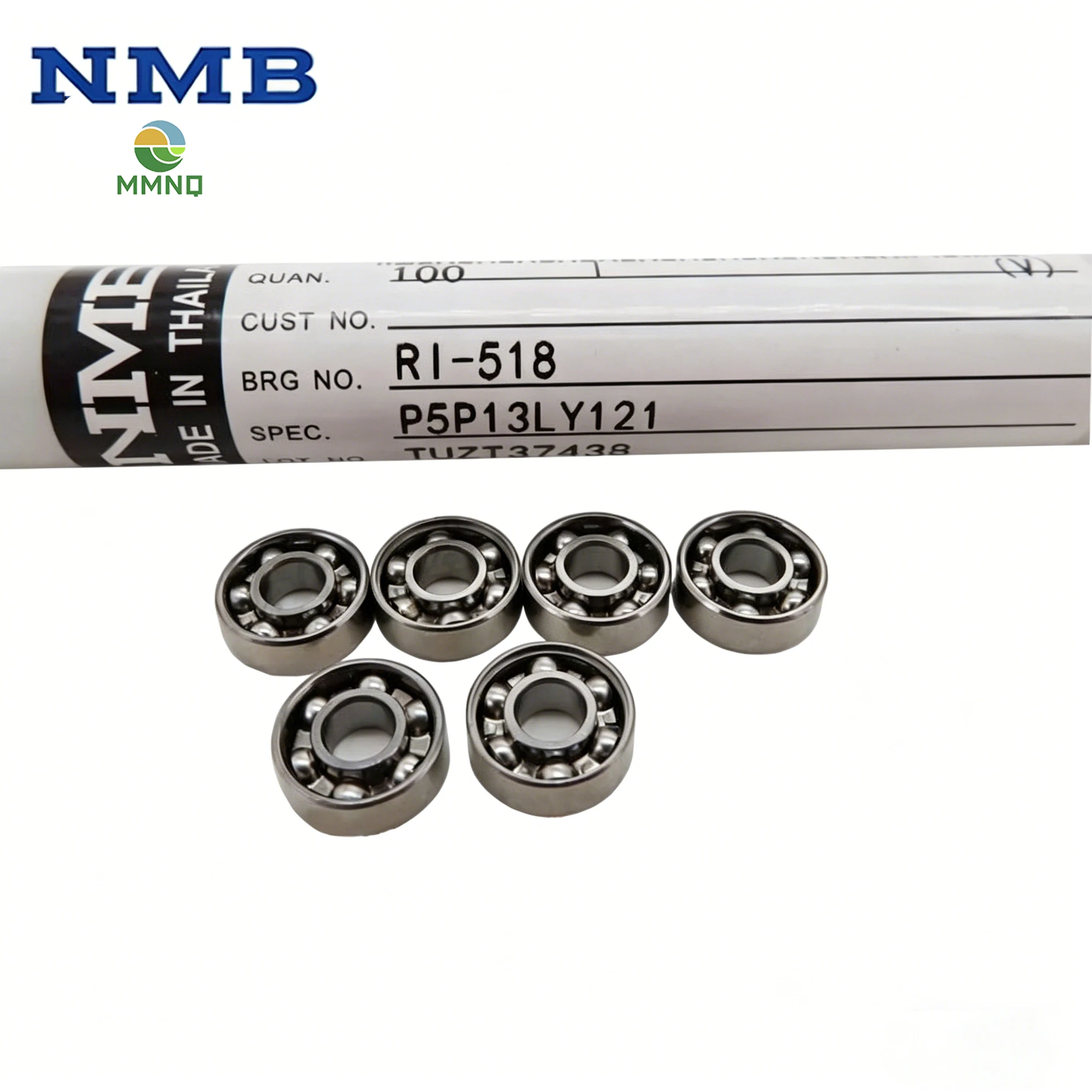 50PCS Original NMB Radial Open Ball Bearings RI-418 RI-518 RI-814 RI-1438 High Precision Miniature Bearings