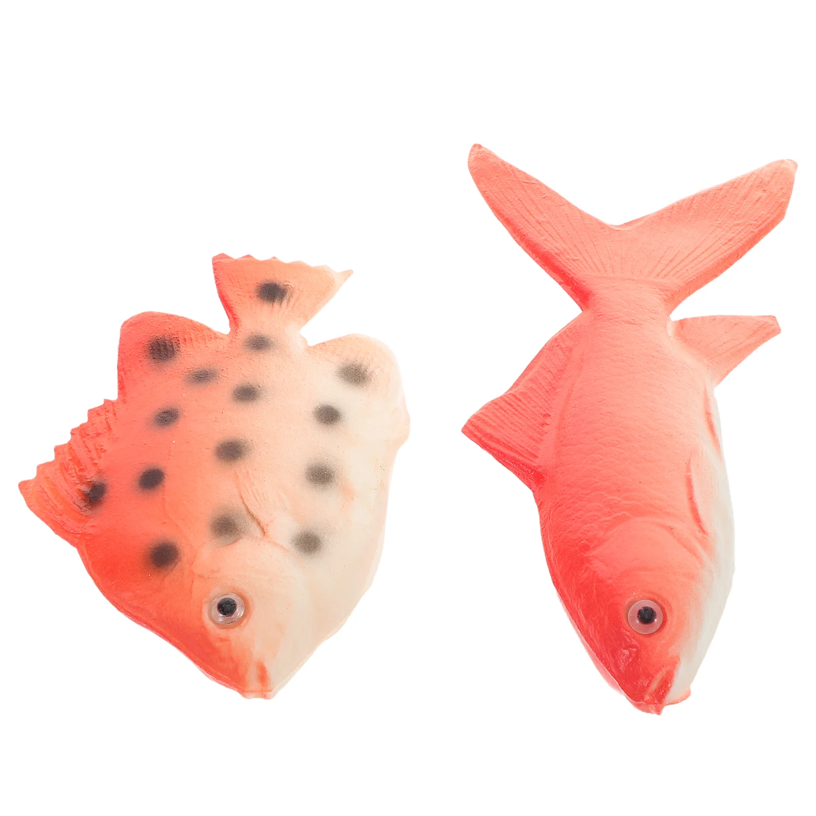 

2pcs Artificial Aquarium Realistic Artificial Red Fish Fake Fish Decoration Ornament For Aquarium Tank Display Kitchen De